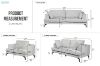 Picture of MARTINI 3/2/1 Seater Fabric Sofa Range