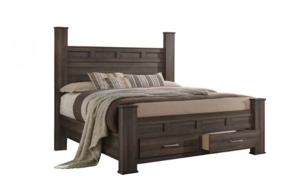 Picture of MORNINGTON Bed Frame with Drawers in Queen Size