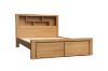 Picture of HEYFIELD Solid Oak Bed Frame with Storage in Queen/King Size