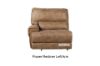 Picture of NAKEETA Reclining Sofa - Console with Storage