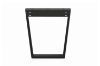 Picture of SYNERGYPLUS Dining Table with Trapezoid Metal Legs (Walnut) - 200x100