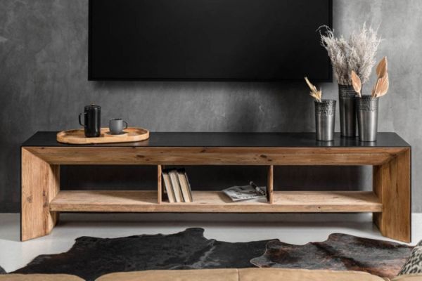 Picture of BETA 2.4M Reclaimed Pine Wood Entertainment Unit