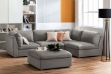 Picture of ASPECT Nappa Fabric Memory Foam Sectional Modular Sofa Range (Grey)