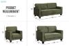 Picture of HERBERT Corduroy Sofa Range (Green) - 3+2 Sofa Set