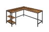 Picture of YONATAN 135 L-Shaped Corner Computer Desk