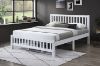 Picture of FORESTER Solid Wood Bed Frame (White) - Queen Size