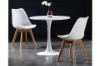 Picture of TULIP Dining Set  - 80cm Table with 4 Chairs (White)
