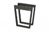 Picture of SynergyPlus H74 Trapezoid Metal Table Legs With 180 Support Bracket