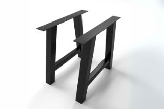 Picture of SynergyPlus H72 A-Frame Metal Table Legs with 160 Support Bracket