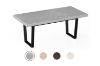 Picture of SynergyPlus H74 Trapezoid Metal Table Legs With 180 Support Bracket