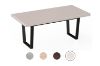 Picture of SynergyPlus H74 Trapezoid Metal Table Legs With 200 Support Bracket 