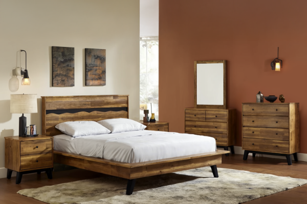 Picture of CALLA 4PC/5PC/6PC Bedroom Combo in Single/King Single/Double/Queen/King Size