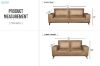 Picture of EASTWOOD Air Leather Sofa - 3 Seater