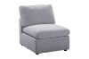 Picture of LUXEON Sectional Modular Sofa Range with Ottoman & Storage Console Hidden Cup Holders & Wireless Charging & USB Type-C Ports
