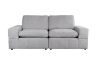 Picture of LUXEON Sectional Modular Sofa Range - 4PC Chaise Facing Left Combo Set (RAF Armchair + Armlessx2 + Corner)