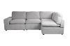 Picture of LUXEON Sectional Modular Sofa Range - 4PC Chaise Facing Left Combo Set (RAF Armchair + Armlessx2 + Corner)