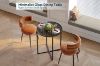 Picture of OTIS D68 Tempered Glass Top Dining Table/Bar Table (Black)