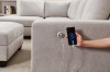 Picture of OSAKA Sectional Sofa (Light Color) - Chaise Facing Right without Ottoman