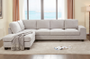 Picture of OSAKA Sectional Sofa (Beige) - Chaise Facing Right with Ottoman