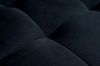 Picture of VEGAS Chesterfield Velvet Sofa (Black) - 2 Seater