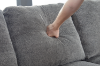 Picture of LIBERTY Premium Sectional Sofa (Light Grey) - Chaise Facing Left with Storage Ottoman