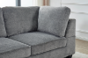 Picture of LIBERTY Premium Sectional Sofa (Light Grey) - Chaise Facing Right with Storage Ottoman