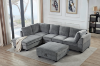 Picture of LIBERTY Premium Sectional Sofa (Light Grey) - Chaise Facing Right