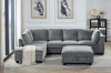 Picture of LIBERTY Premium Sectional Sofa (Light Grey) - Chaise Facing Right