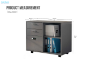 Picture of CRUZ Mobile File Cabinet with Password Lock & Wheels (Grey)