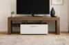 Picture of HUMBIE 1.3M TV Unit with LED Lighting and Tempered Glass Shelves