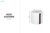 Picture of Zerra Makeup Stool/Ottoman Foot Stool