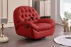Picture of SANO 360° Swivel Manual Recliner Lounge Chair with Mobile Holder (Burgundy)