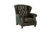 Picture of BAMBURGH 100% Genuine Leather Chesterfield Sofa Range - 1 Seater