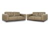 Picture of KALONA 3/2/1 Seater 100% Genuine Leather Sofa Range (Taupe) - 3+2+1 Sofa Set