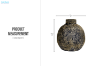 Picture of 655-017 H25 Colored Terracotta Vase