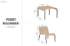 Picture of REALYN 3PC Outdoor Wicker Lounge Set