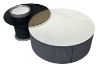 Picture of Bivio Round Nesting Coffee Table with Drawer