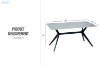 Picture of STRATOS Sintered Stone Dining Table - 150 Table