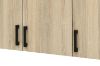 Picture of BESTA Wall Solution Modular Wardrobe System - 3-Door Wardrobe with Top Unit