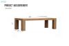 Picture of NORDWOOD 270 Reclaimed Pine Wood Dining Table