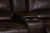 Picture of DAWSON Power Reclining Foil-Printed Fabric Sofa Range - 2 Seat with Cup Holders & Storage (2RRC)