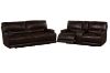 Picture of DAWSON Power Reclining Foil-Printed Fabric Sofa Range - 3RR+2RRC Sofa Set