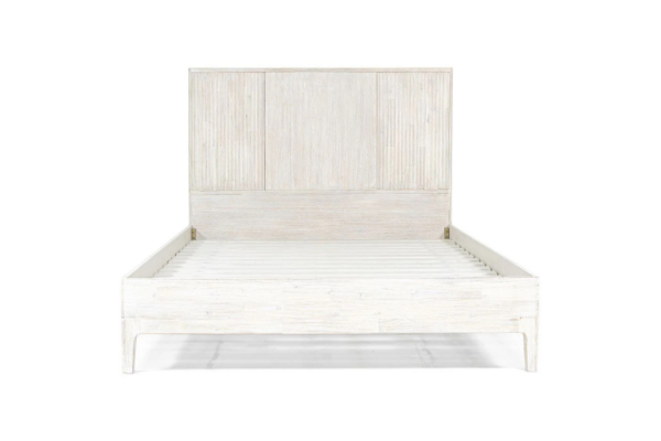 Picture of ADRO Bed Frame in Queen/King Size (White Wash Finish)