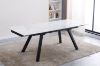 Picture of DALTON 1.6M-2.2M/1.8M-2.4M Extension Matte Sintered Stone Top Dining Table