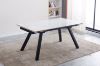 Picture of DALTON 1.6M-2.2M/1.8M-2.4M Extension Matte Sintered Stone Top Dining Table