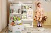 Picture of BLAINE 3-Tier Bookshelf and Toy Storage Cabinet with 2 Drawers (90x90cm）