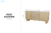 Picture of ELLINGTON 160 2-Door Buffet with 3 Drawers