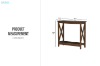 Picture of BRICH 80 Console Table (Rosewood Grain)