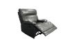Picture of SOMIA Top-Grain Leather Manual Reclining Sofa Range (Grey) - 1 Seat Recliner Chair (1R)