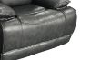 Picture of SOMIA Top-Grain Leather Manual Reclining Sofa Range (Grey) - 3RR + 2RR + 1R Sofa Set
